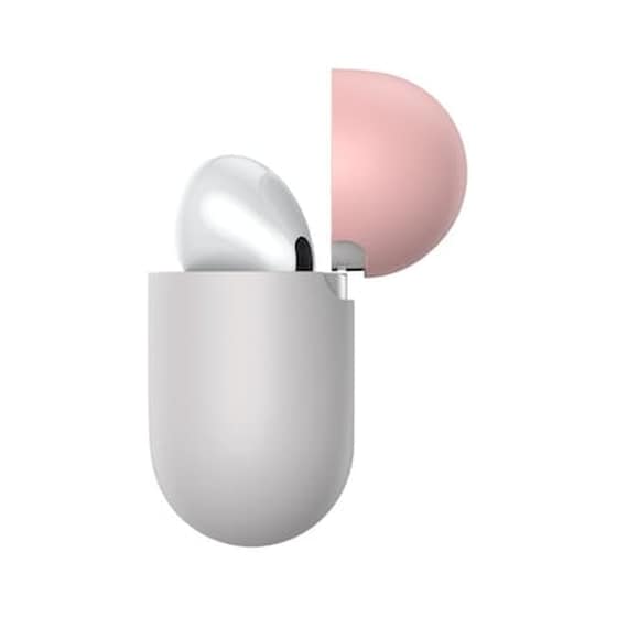 Θήκη Ακουστικών Baseus Silica Gel WIAPPOD-BBZ4G για Apple AirPods Pro - Rose/Grey image 1