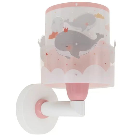 Παιδικό Φωτιστικό Τοίχου Ango Whale Dreams 61179S - Ροζ image 3