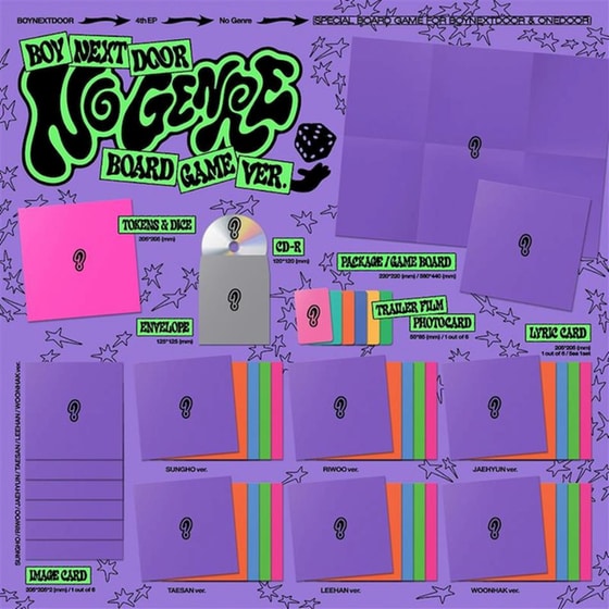 4th EP No Genre (Board Game Ver.) image 1
