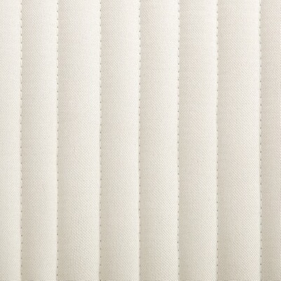 Καρέκλες Τραπεζαρίας Vidaxl  Υφασμάτινες 4 Τμχ - Κρεμ image 2