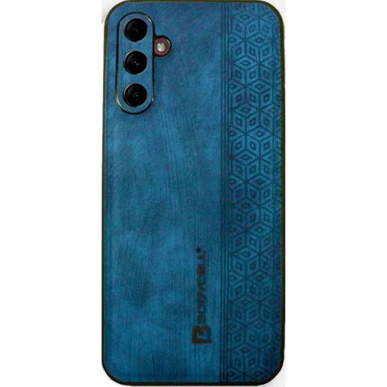 Θήκη Samsung Galaxy A14 - Bodycell Pattern Leather - Blue image 0