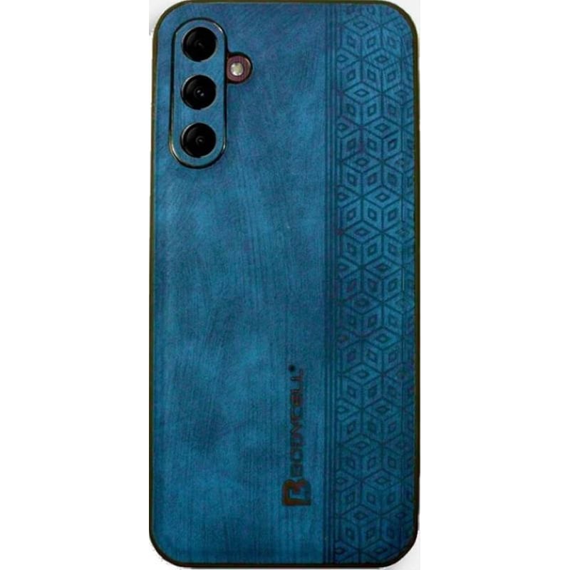 BODYCELL Θήκη Samsung Galaxy A14 - Bodycell Pattern Leather - Blue