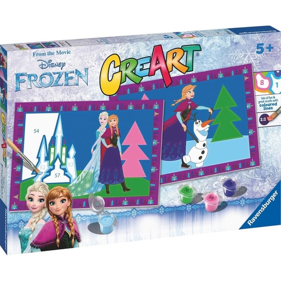 Σετ Ζωγραφικής Ravensburger CreArt Junior Ζωγραφική Disney Frozen II image 1