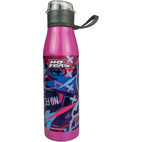 Παγούρι Back me up No Fear 600 ml Ανοξείδωτο Ατσάλι (1 τεμάχιο) image 5