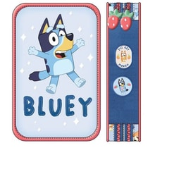 Κασετίνα Γεμάτη Graffiti Blue Bluey