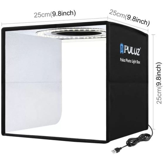 Photo Studio Puluz Pu5025b LED 25cm - Πολύχρωμο image 1