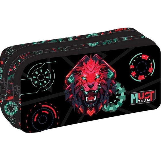 Κασετίνα Βαρελάκι Must Team Lion Byte image 0