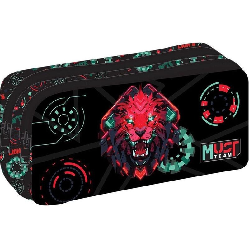 Κασετίνα Βαρελάκι Must Team Lion Byte