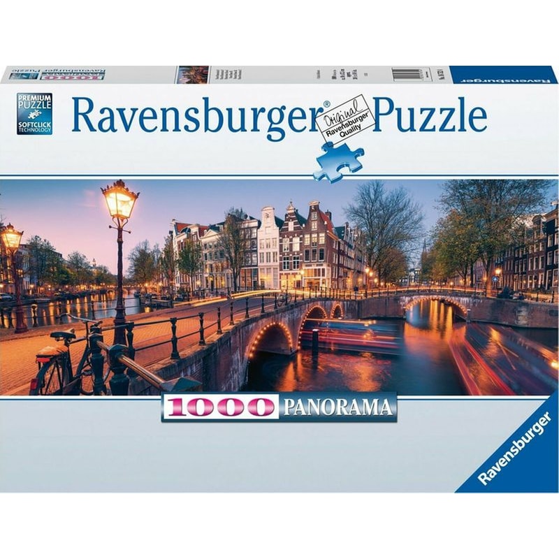 Παζλ Ravensburger Άμστερνταμ Πανόραμα (1000 Κομμάτια) φωτογραφία