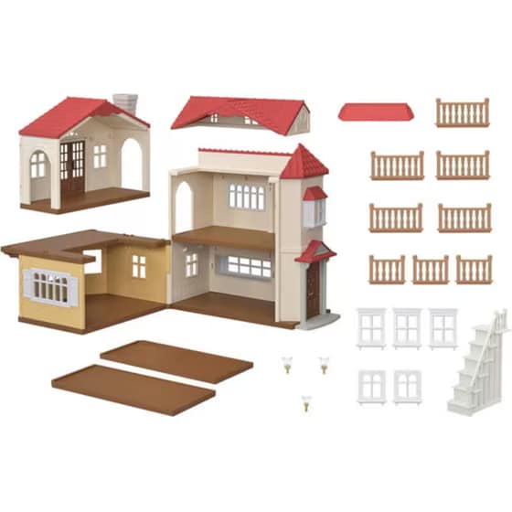 Παιχνίδι Μινιατούρα Sylvanian Families: Σπίτι στο Χωριό με Κόκκινη Σκεπή - Red Roof Country Starter Home (5302) image 2