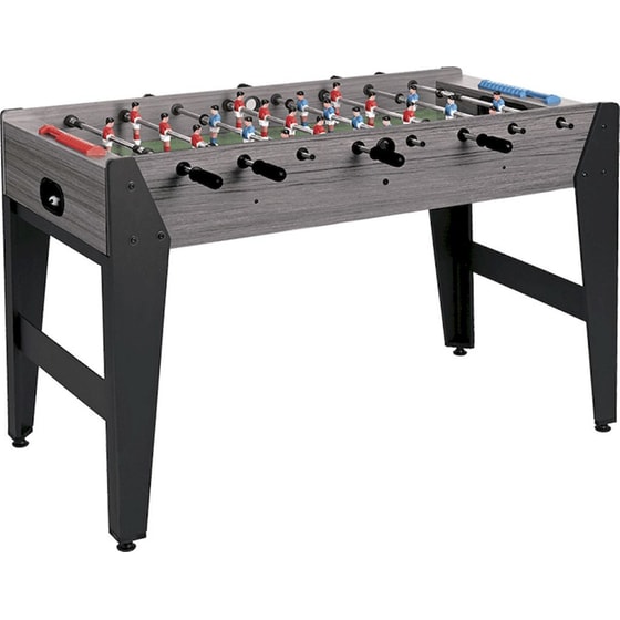 Επιδαπέδιο Ποδοσφαιράκι Garlando F-Zero 121x98.5x80cm με Εξερχόμενες Ράβδους Γκρι image 0