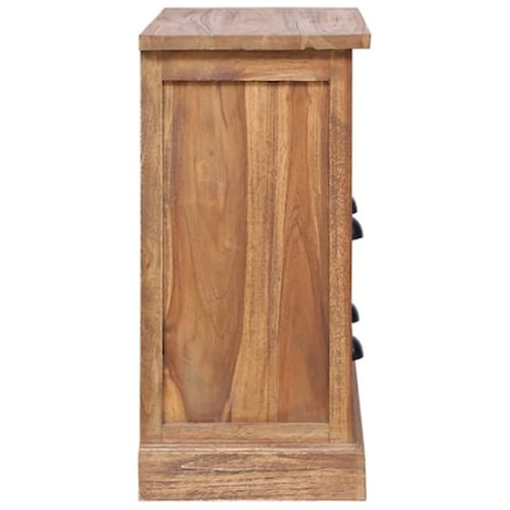 Vidaxl Συρταριέρα Με Ράφι 60 X 30 X 60 Εκ. Από Μασίφ Ξύλο Teak image 4
