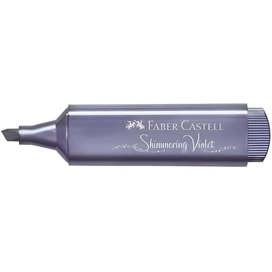 Μαρκαδόρος Υπογράμμισης Faber Castell Μεταλλικό Βιολετί 2.0 mm image 1