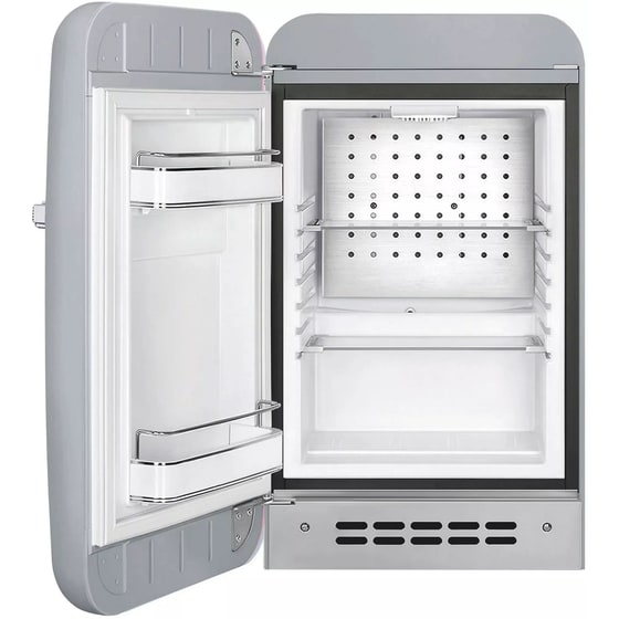 SMEG FAB5LSV6 34 Lt Ασημί Ψυγείο Mini Bar image 1
