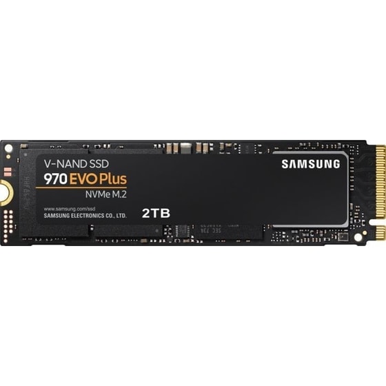 Samsung 970 Evo Plus 2tb Ssd, M.2 2280, Pcie Nvme, 3500mbps (read)/3300mbps (write) (mz-v7s2t0bw) image 0