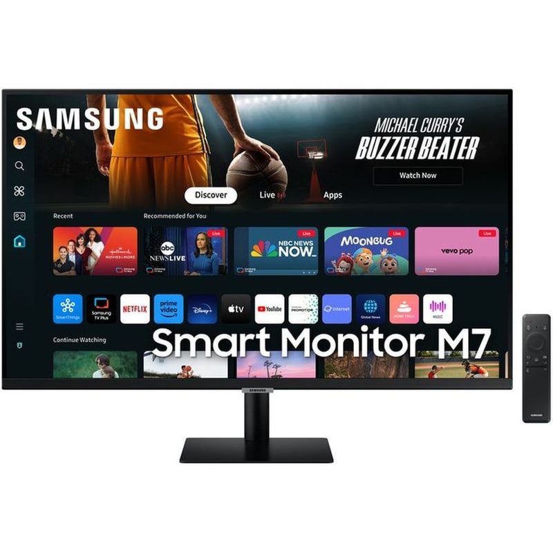 Samsung Smart Monitor M70D LS32DM702UUXDU 32 4K UHD VA Flat 60Hz 4ms