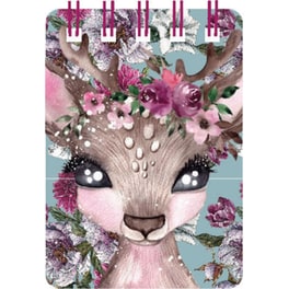 Σημειωματάριο Σπιράλ Α7 50 Φύλλων Deer
