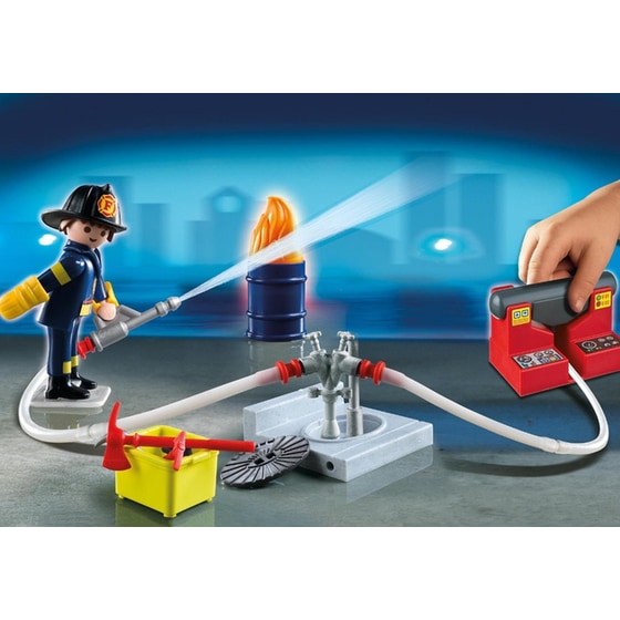 PLAYMOBIL® City Action Βαλιτσάκι Πυροσβέστες με αντλία νερού (5651) image 3