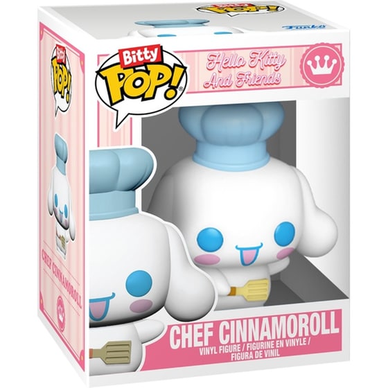 Funko Bitty Pop! Towns: Hello Kitty and Friends - Chef Cinnamoroll with Café Cinnamoroll Vinyl Figures image 1