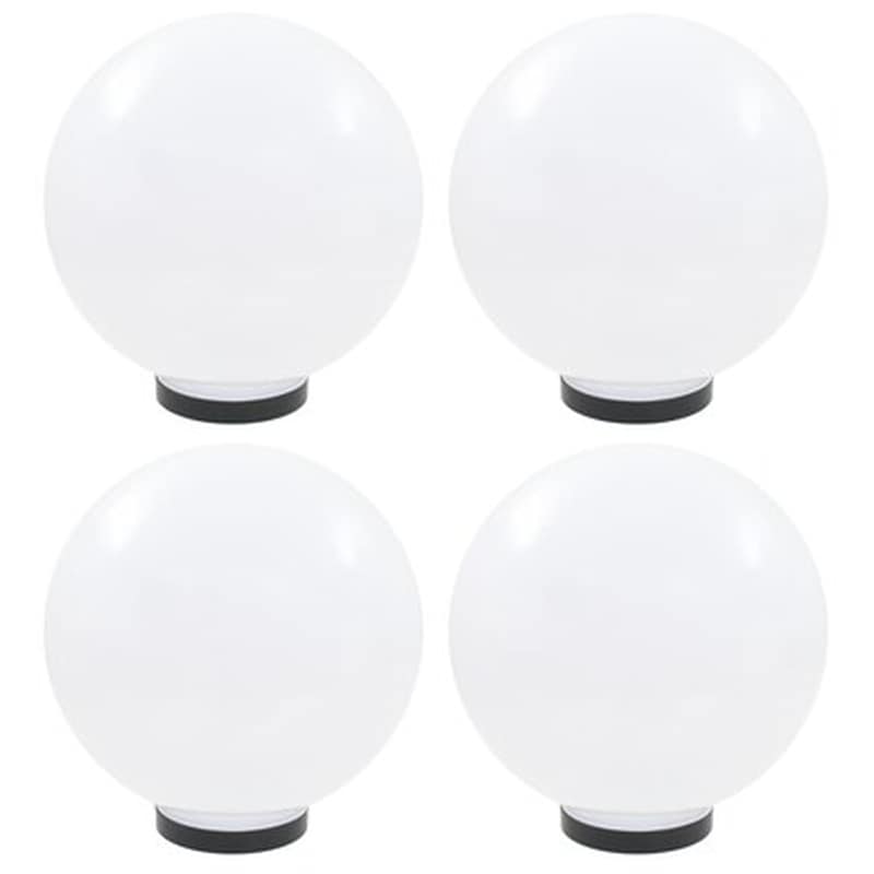 VIDAXL Vidaxl Φωτιστικά Μπάλα Led 4 Τεμ. Σφαιρικά 30 Εκ. Ακρυλικά (pmma)