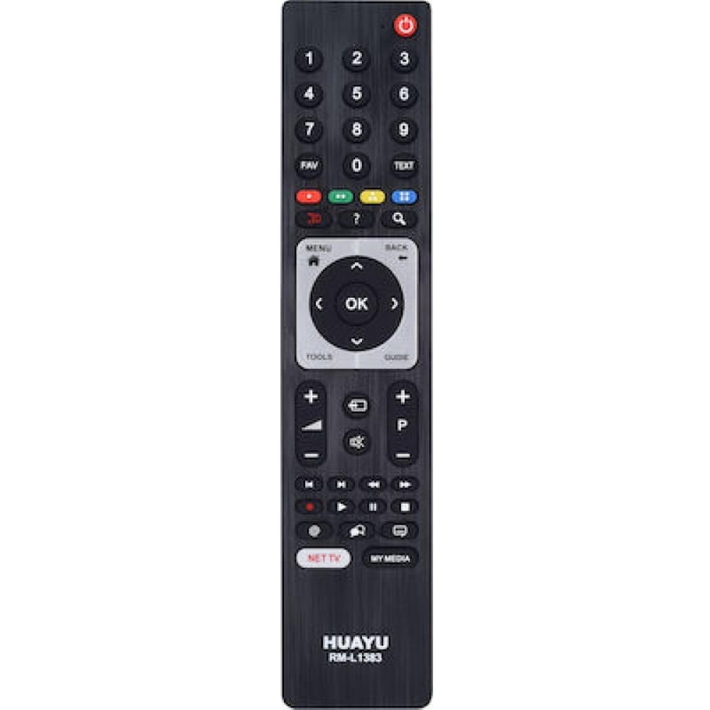 HUAYU Τηλεχειριστήριο Τηλεόρασης Huayu Rm-l1383 για Beko/Grundig