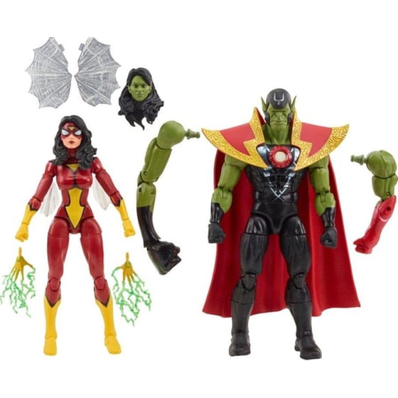Φιγούρες Δράσης Hasbro Marvel Legends - Skrull Queen And Super-Skrull 2-pack image 1