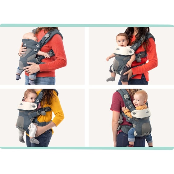 Joie Μάρσιπος 4 σε 1 Savvy™ Black Pepper για Παιδί έως 15 kg image 7