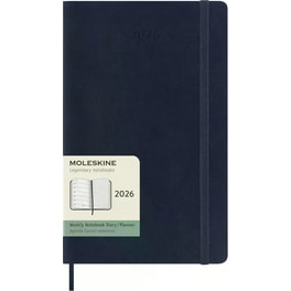 Ημερολόγιο Εβδομαδιαίο Moleskine 2026 12Μ Large Saphire Blue Soft