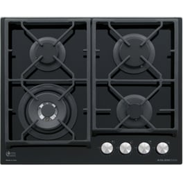 GLEMGAS GV64TXBK (GN) 60 cm Μαύρο Εστία Φυσικού Αερίου Αυτόνομη