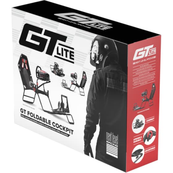 Gaming Καρέκλα Next Level Racing GTLite Foldable Simulator Cockpit Μεταλλική - Μαύρη image 7
