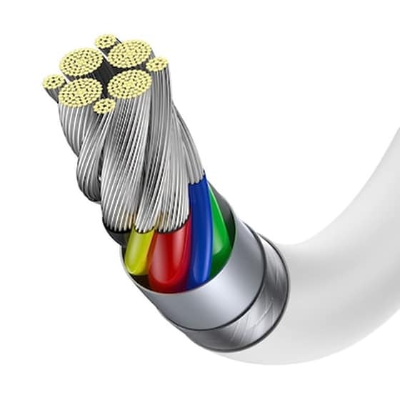 Καλώδιο δεδομένων Baseus Superior Series Cable Usb-C to Usb-C 100W 2m - White image 4