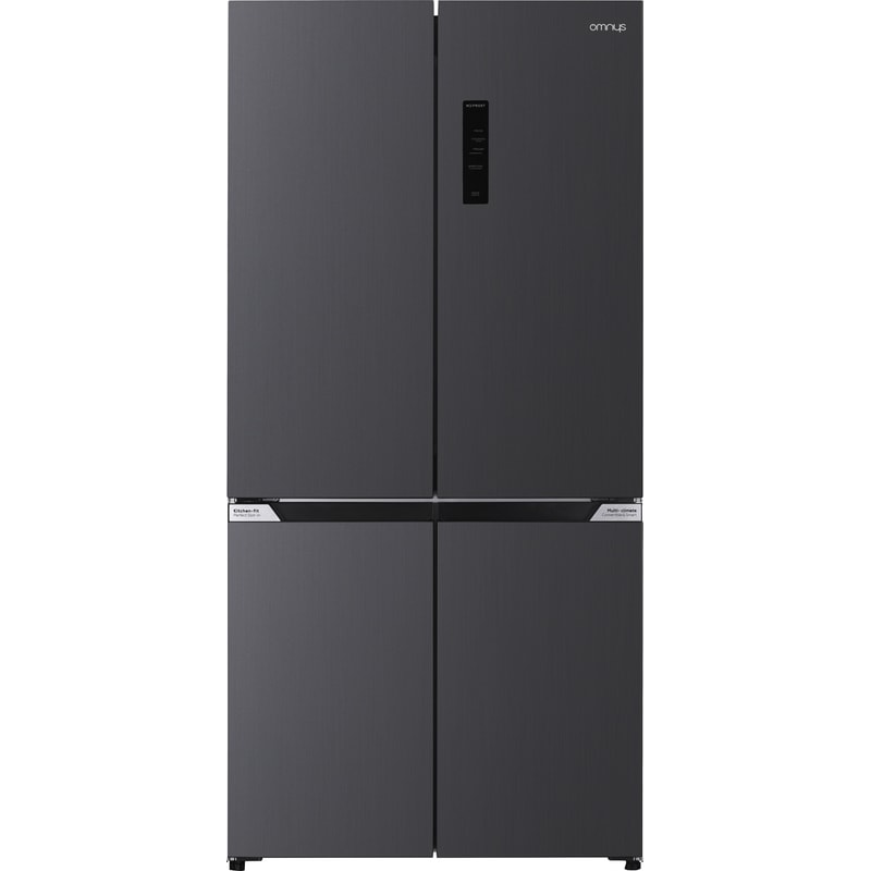 OMNYS FDN-E9190SIN Total No Frost 505 Lt Midnight Inox Ψυγείο Ντουλάπα