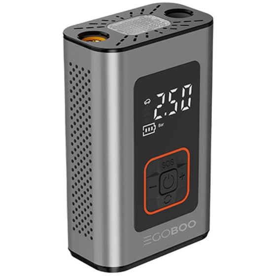 Φορητή Τρόμπα Αέρα Egoboo AirBoost 150psi - Silver image 1