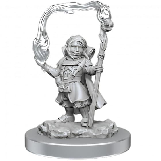 Nolzur's Mini Halfling Wizards Dungeons & Dragons WIZKIDS image 1