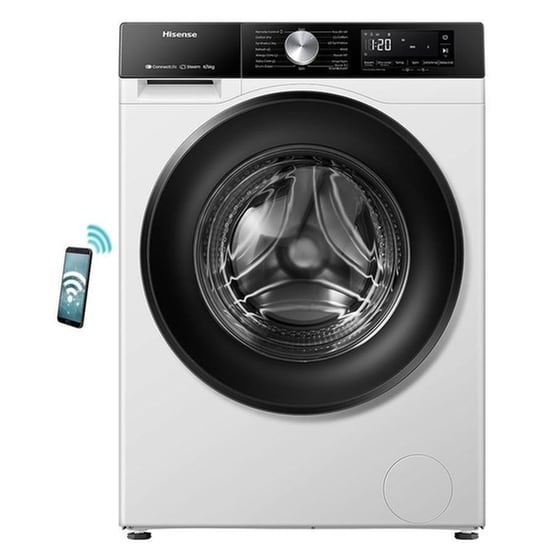 HISENSE WD3S8043BW3 8kg/5kg 1.400 Στροφές με WiFi Λευκό Πλυντήριο Στεγνωτήριο image 1