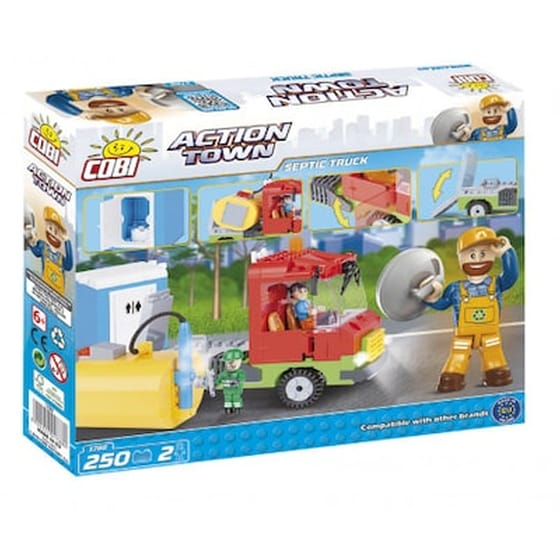 Cobi Action Town Φορτηγό Καθαριότητας 250 Τεμ Cobi-1788 image 0