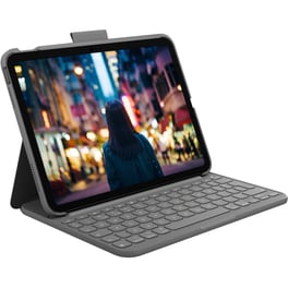 Logitech Slim Folio Πληκτρολόγιο για iPad 10.9" 10th Gen - Γραφίτης