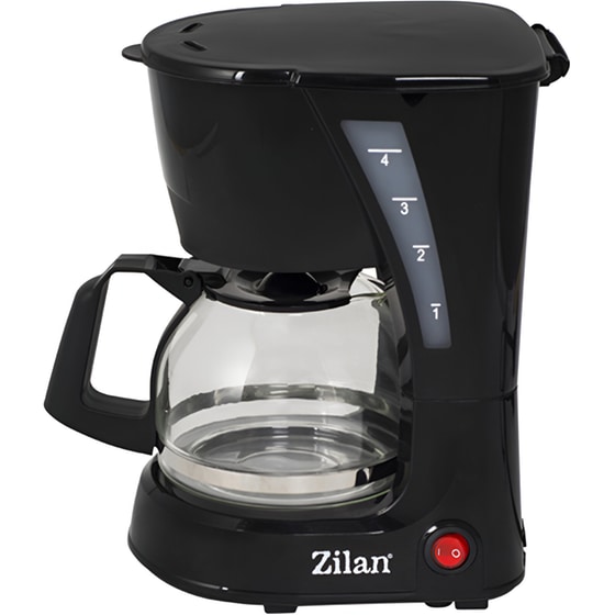 ZILAN ZLN7887 600 W 0.6 L Μαύρο Καφετιέρα Φίλτρου image 0