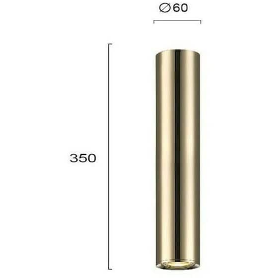 Σποτ Μονόφωτο Viokef Ballet 4265101 από Ατσάλι - Χρυσό image 1