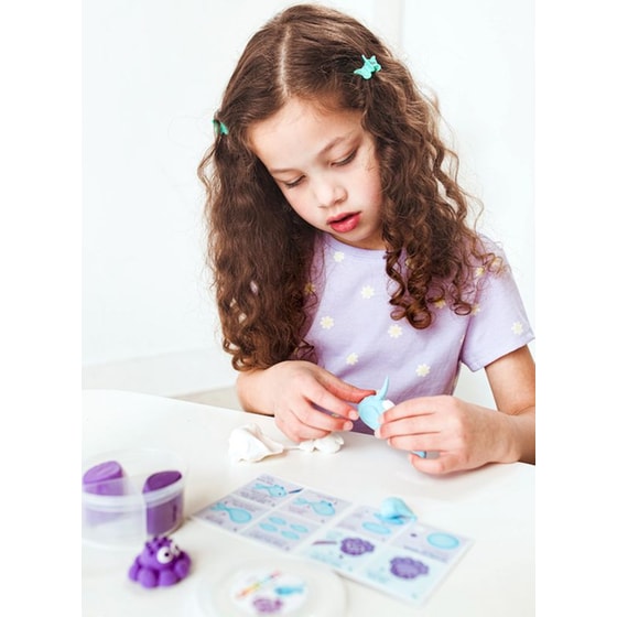Πηλός Ooly Creatibles Mini Air Dry Clay Kit - Ocean BFFs image 7