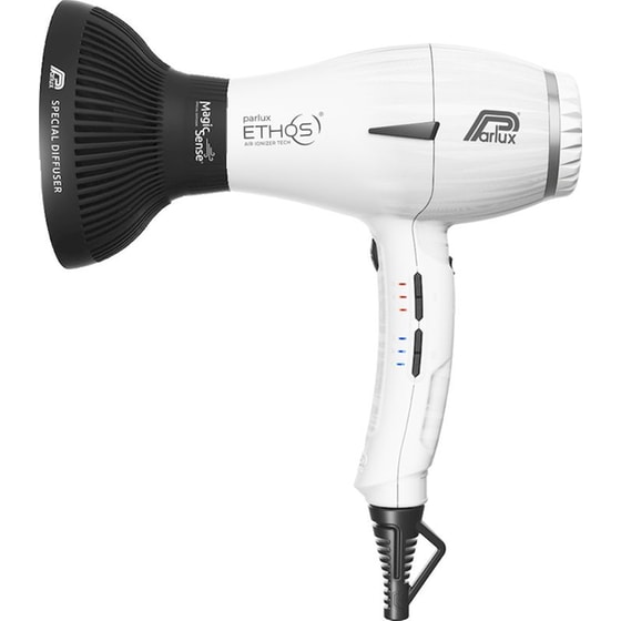 Σεσουάρ Μαλλιών Parlux Ethos Ψηφιακό 2300 W Matt White με Φυσούνα MagicSense® image 0