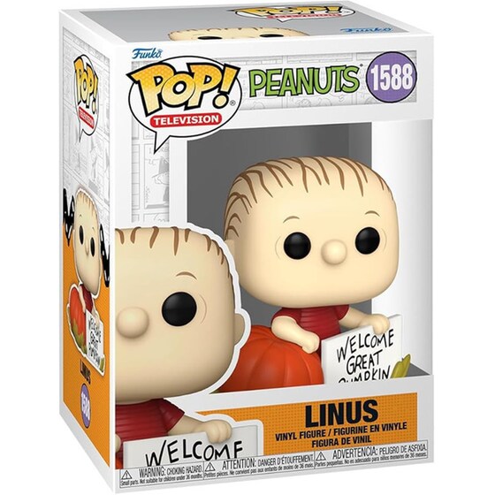 Funko Pop! Television - Peanuts - Linus #1588 image 1