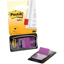 Αυτοκόλλητοι Σελιδοδείκτες 3Μ Post-it 25x44 mm Μωβ (1 Τεμάχιο)