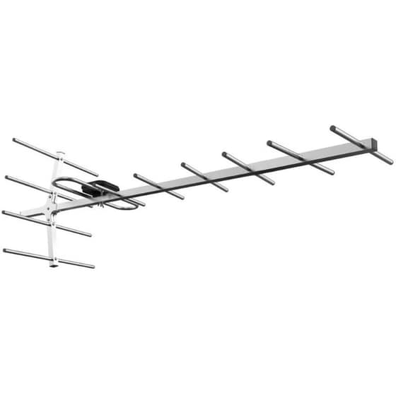 Εξωτερική Κεραία Τηλεόρασης Osio OTA-1014 4K 11 στοιχείων - Ασημί image 1