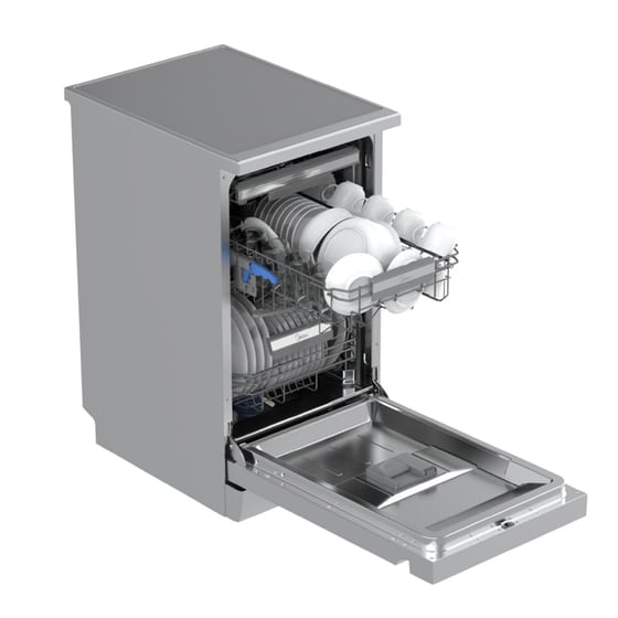 MIDEA MDWEF1034DSS-WC για 10 Σερβίτσια Inox Πλυντήριο Πιάτων image 1