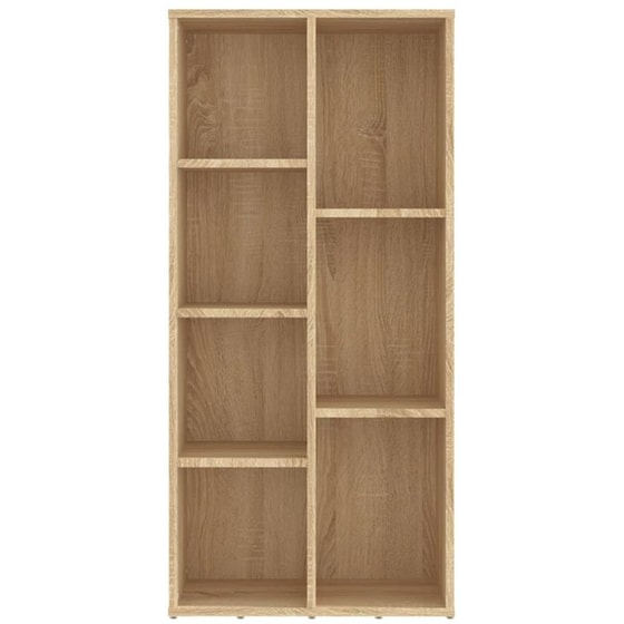 Βιβλιοθήκη VidaXL από Μοριοσανίδα 50x25x106 cm -  Sonoma/ Μπεζ image 3