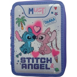 Κασετίνα Γεμάτη Must Team Stitch & Angel