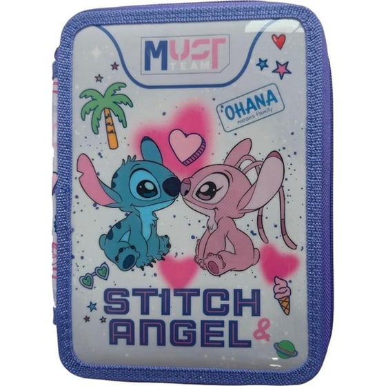 Κασετίνα Γεμάτη Must Team Stitch & Angel image 0