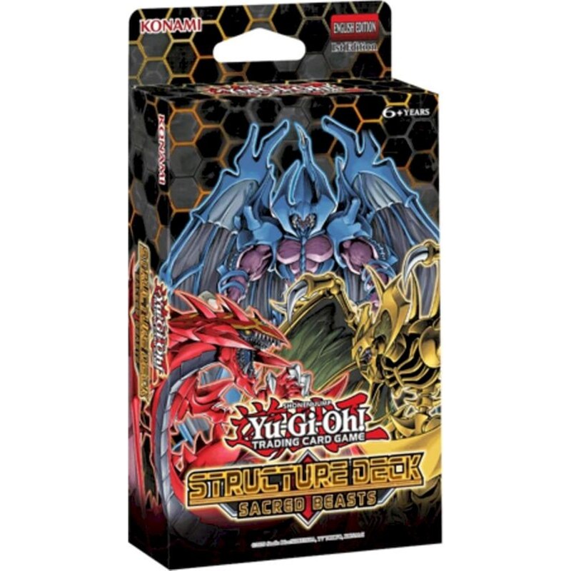 Yu-gi-oh! Tcg Structure Deck: Sacred Beasts Card Game (Konami)