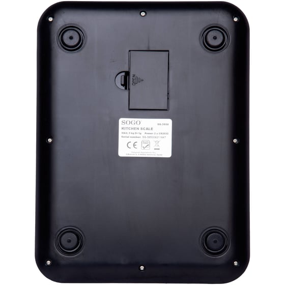 SOGO BAC-SS-3950 1gr/5kg Ψηφιακή Ζυγαριά Κουζίνας image 5